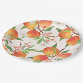 Assiettes En Carton Sweet  Little Peach On The Way Baby Shower (Angle)