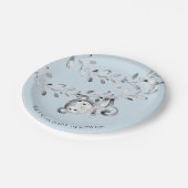 Assiettes En Carton Sweet Monkey Boys Baby shower 7" Plaque (Angle)