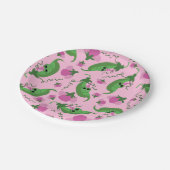 Assiettes En Carton Sweet Pea Cute 1er Anniversaire (Angle)