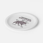 Assiettes En Carton Sweet Raccoon Explication Anatomie D'Un Raccoon (Angle)