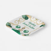 Assiettes En Carton Sweet sixteen Blonde Princesse en vert