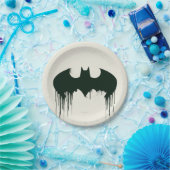 Assiettes En Carton Symbole Batman | Logo Spraypaint (Fête)