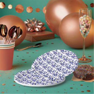 Assiettes En Carton Symbole de protection et de bonne chance