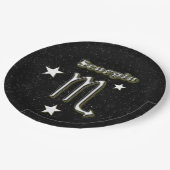 Assiettes En Carton Symbole de Scorpion (Angle)