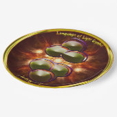 Assiettes En Carton Symbole d'intégrité (Angle)