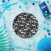 Assiettes En Carton Symbole Hiéroglyphique d'Égypte ancienne Motif (Fête)