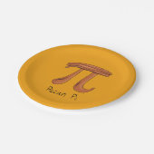 Assiettes En Carton Symbole Pecan Pi mignon Math Enseignant Cadeau (Angle)