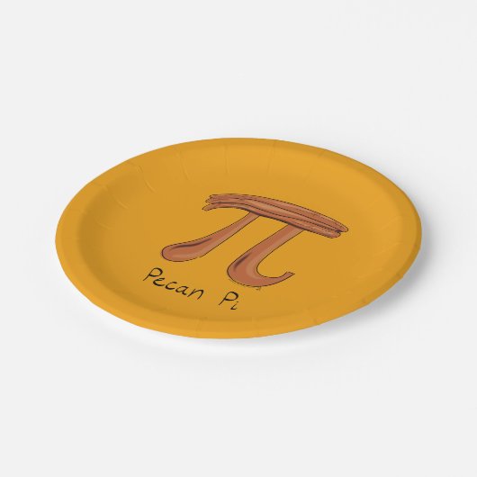 Assiettes En Carton Symbole Pecan Pi mignon Math Enseignant Cadeau (Angle)