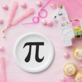 Assiettes En Carton Symbole Pi (Fête)