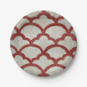 Assiettes En Carton Symétrie spectrale VII (Devant)