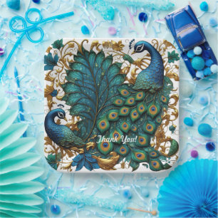 Assiettes En Carton "Symphonie des couleurs"