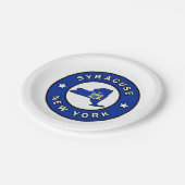 Assiettes En Carton Syracuse New York (Angle)