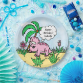 Assiettes En Carton T-Rex Dinosaur Plaques d'anniversaire à thème (Fête)