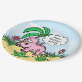 Assiettes En Carton T-Rex Dinosaur Plaques d'anniversaire à thème (Angle)