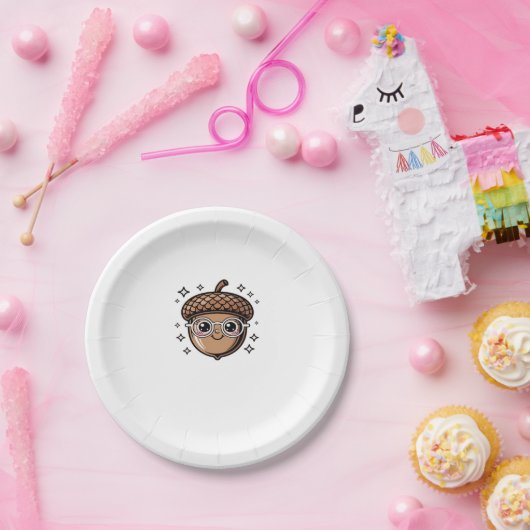 Assiettes En Carton T-shirt classique à carreaux mignons (Fête)