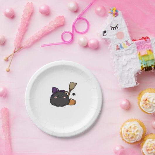 Assiettes En Carton T-shirt Halloween surdimensionné (Fête)