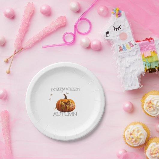 Assiettes En Carton T-shirt indispensable à l'automne (Fête)