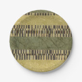 Assiettes En Carton Tableau à panneaux multimotifs (Devant)