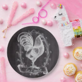 Assiettes En Carton tableau chic rustique (Fête)