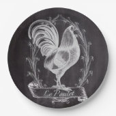 Assiettes En Carton tableau chic rustique (Devant)