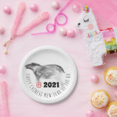 Assiettes En Carton Tableau original OX Nouvel An Chinois 2021 PP (Fête)