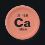 Assiettes En Carton Tableau périodique du Modèle des éléments<br><div class="desc">Customisez ce tableau périodique de chimie nerveuse du modèle de la plaque de papier des éléments. Entrez dans votre élément préféré ou créez le vôtre ! Modifier le nom de l'élément chimique, le symbole, le numéro atomique et la masse atomique. Cliquez sur customiser pour modifier la couleur du arrière -...</div>