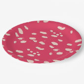 Assiettes En Carton Tabouret Toadstool Champignons Texture Plaque de P (Angle)