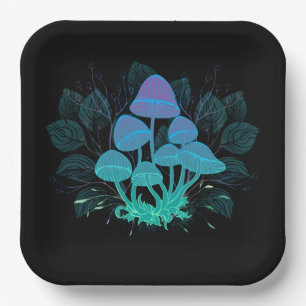 Assiettes En Carton Tabourets dans Bushes