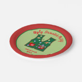 Assiettes En Carton Tacky Christmas Lights Ugly Sweater party (Angle)