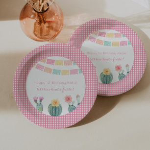 Assiettes En Carton Taco à propos d'une Fiesta Cactus Papel Picado