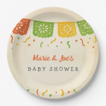 Taco Bout A Baby Fiesta Plaques en papier Baby sho
