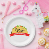 Assiettes En Carton Taco 'Bout A Fiesta (Fête)