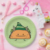 Assiettes En Carton Taco Elf (Fête)