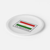 Assiettes En Carton Tadjikistan (Angle)