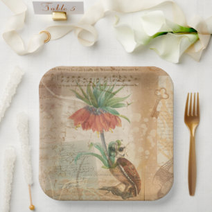 Assiettes En Carton Taille : Plaques de papier de 9 po