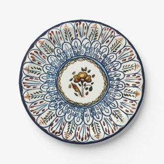 Assiettes En Carton Talavera Dos