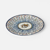 Assiettes En Carton Talavera Dos (Angle)