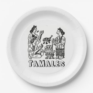 Assiettes En Carton Tamales (Codex florentin, XVIe siècle)