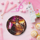 Assiettes En Carton Tambours, confiture extérieure (Fête)