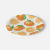 Assiettes En Carton Tangères d'aquarelle (Angle)