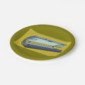 Assiettes En Carton Tanning Bed Retro Spa (Angle)