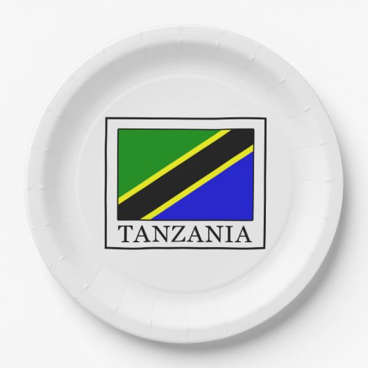 Assiettes En Carton Tanzanie (Devant)