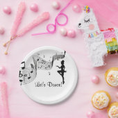 Assiettes En Carton Tap Dance 3 (Fête)