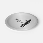 Assiettes En Carton Tap Dancer Dansons (Angle)