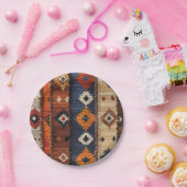 Assiettes En Carton Tapis turc (Fête)