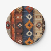 Assiettes En Carton Tapis turc (Devant)