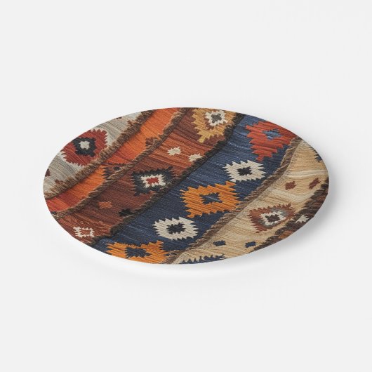 Assiettes En Carton Tapis turc (Angle)