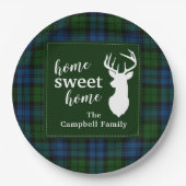 Assiettes En Carton Tartan-clan Campbell militaire personnalisé (Devant)