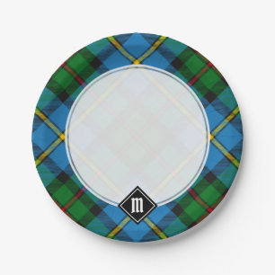 Assiettes En Carton Tartan de chasse Clan MacLeod