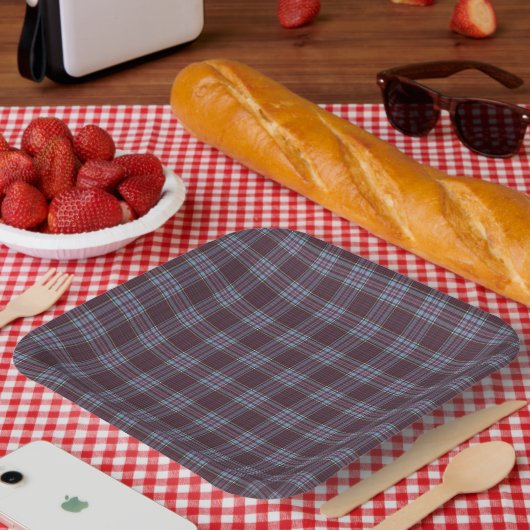 Assiettes En Carton Tartan de l'ARC (Pique-nique)